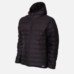 All Black Pufferjack Met Capuchon