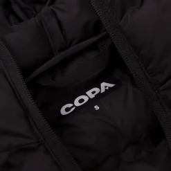All Black Pufferjack Met Capuchon