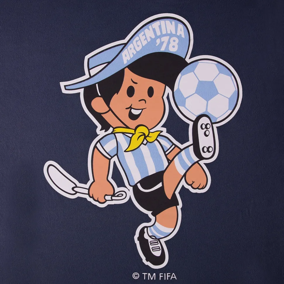 Argentinië 1978 World Cup Gauchito Mascot Kids T-Shirt