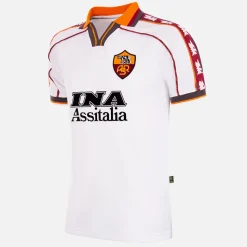AS Roma 1998 - 99 Away Retro Voetbalshirt