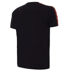 AS Roma Black Taper T-Shirt