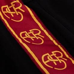 AS Roma Black Taper T-Shirt