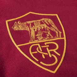 AS Roma Heritage Hooded Sweater Rosso