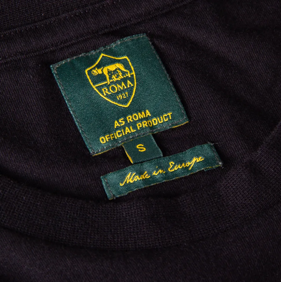 AS Roma Heritage T-shirt Nera