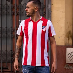 Atletico de Madrid 1985 - 86 Retro Voetbalshirt