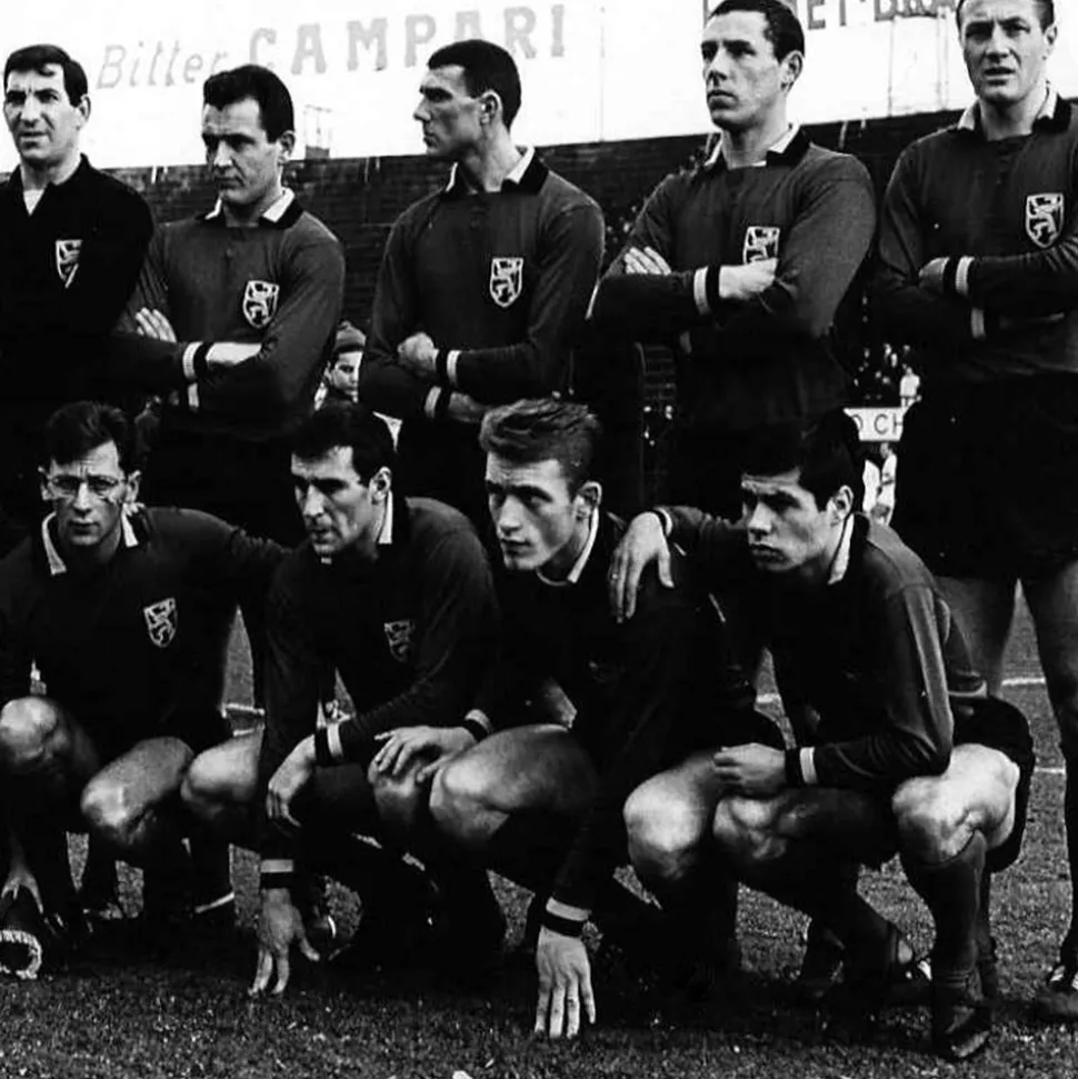 België 1960's Retro Voetbalshirt