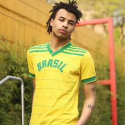 Brazilië 1984 Retro Voetbalshirt