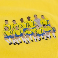 Brazilië 2002 World Champions Embroidery T-Shirt
