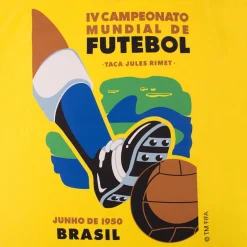 Brazilië 1950 World Cup Emblem T-Shirt