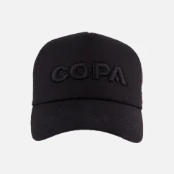 COPA 3D Zwart Logo Trucker Cap