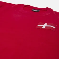 Denemarken 1970's Retro Voetbalshirt
