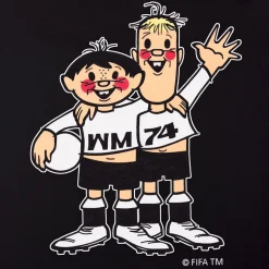 Duitsland 1974 World Cup Tip en Tap Mascot Kids T-Shirt
