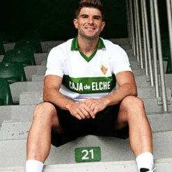Elche CF 1987 - 88 Retro Voetbalshirt