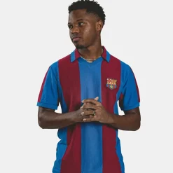 FC Barcelona 1980 - 81 Retro Voetbalshirt