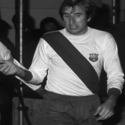 FC Barcelona Away 1974 - 75 Retro Voetbalshirt
