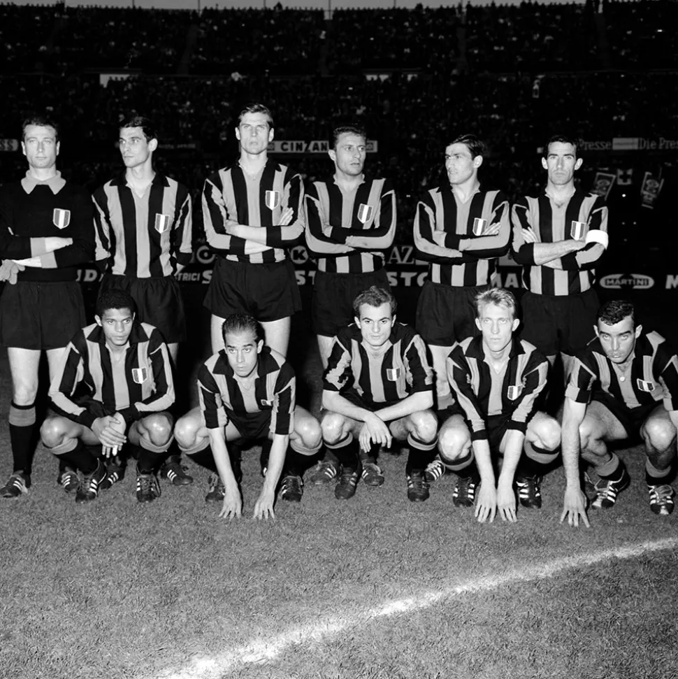 FC Internazionale 1963 - 64 Retro Voetbalshirt