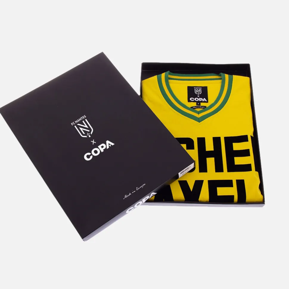FC Nantes 1972 - 73 Retro Voetbalshirt