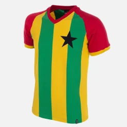 Ghana 1980's Retro Voetbalshirt
