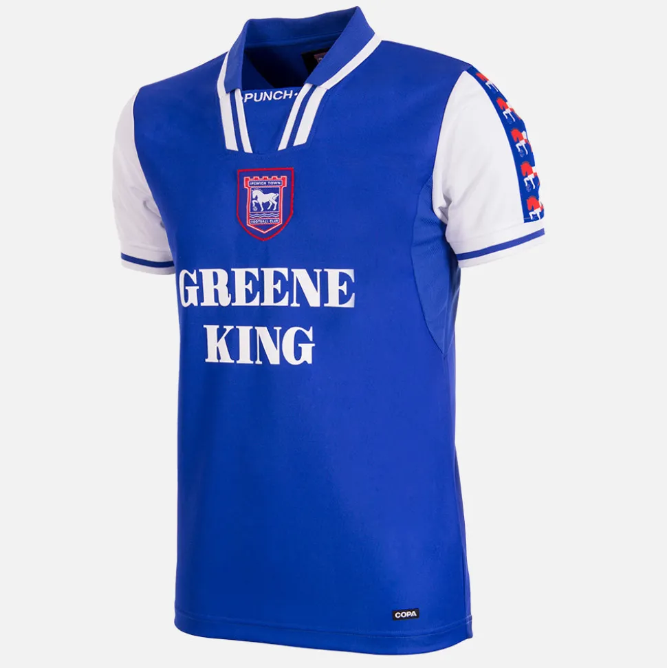 Ipswich Town FC 1997 - 99 Retro Voetbalshirt