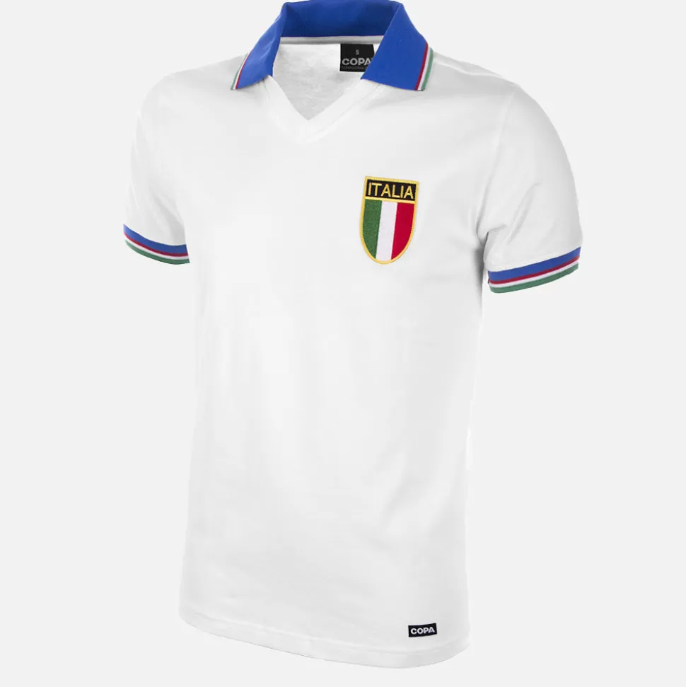 Italië Away World Cup 1982 Retro Voetbalshirt