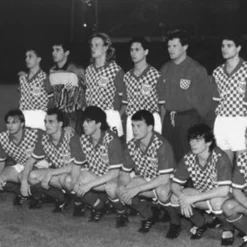 Kroatië 1990 Retro Voetbalshirt