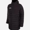 Lang Pufferjack Met Capuchon