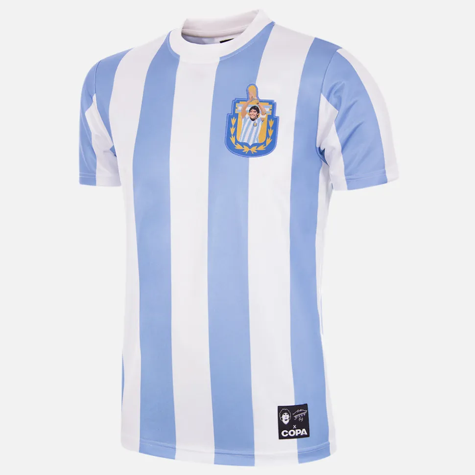 Maradona X COPA Argentina 1986 Retro Voetbalshirt