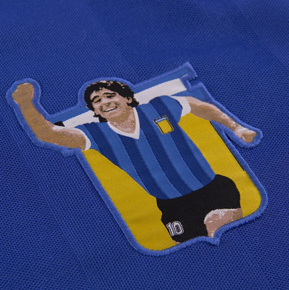 Maradona X COPA Argentina 1986 Away Retro Voetbalshirt