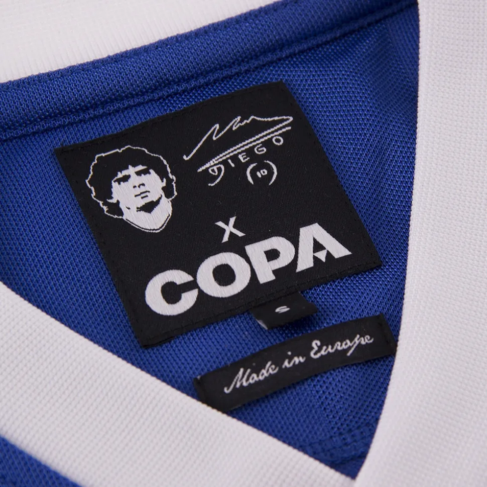 Maradona X COPA Argentina 1986 Away Retro Voetbalshirt