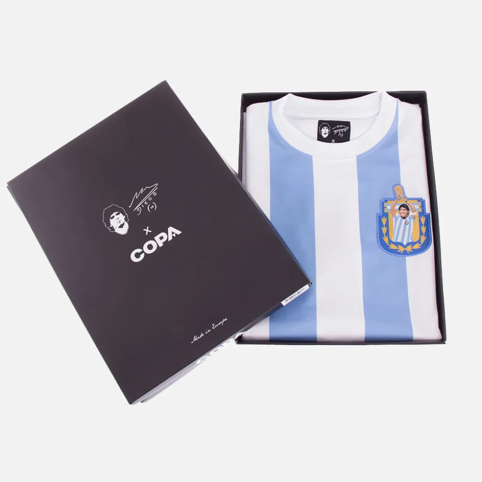 Maradona X COPA Argentina 1986 Retro Voetbalshirt