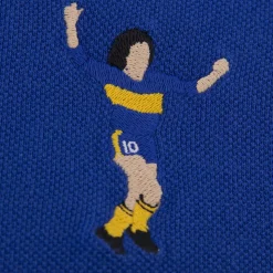 Maradona X COPA Boca Embroidery Polo Shirt