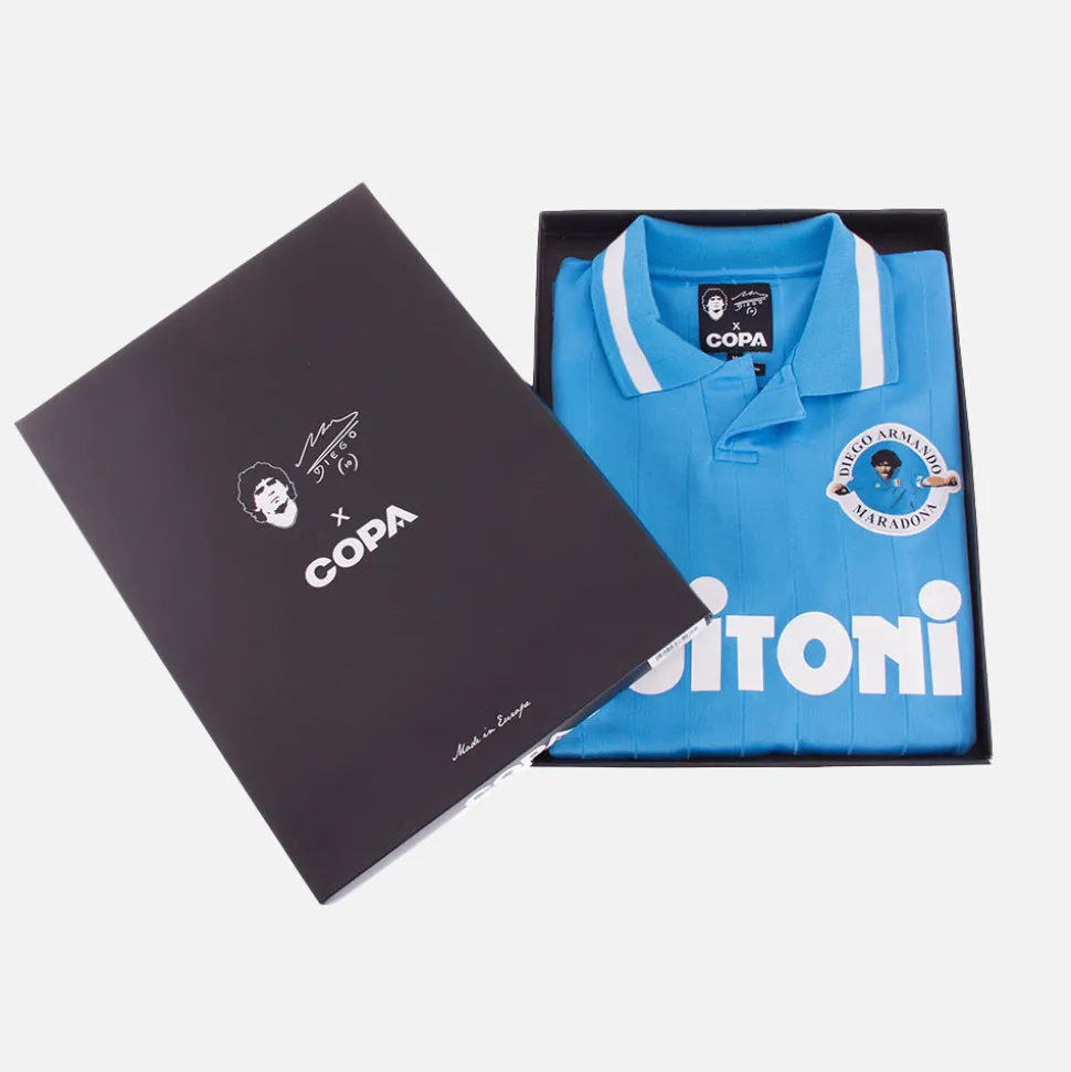 Maradona X COPA Napoli 1986 - 87 Retro Voetbalshirt