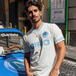 Maradona x COPA Napoli 1984 Away Retro Voetbalshirt