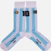 Maradona X COPA Number 10 Argentina Sokken