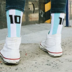 Maradona X COPA Number 10 Argentina Sokken