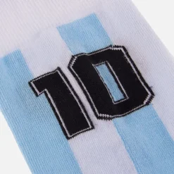 Maradona X COPA Number 10 Argentina Sokken