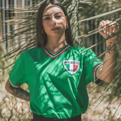 Mexico Pelé 1980's Retro Voetbalshirt