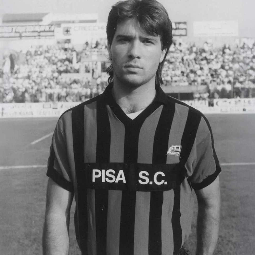 Pisa S.C. 1986 - 87 Retro Voetbalshirt