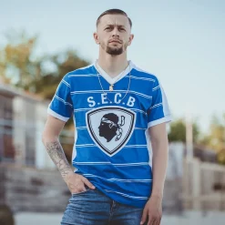 SC Bastia 1981 - 82 Retro Voetbalshirt