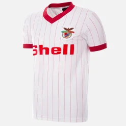 SL Benfica 1985 - 86 Away Retro Voetbalshirt