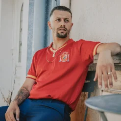 Spanje 1988 Retro Voetbalshirt