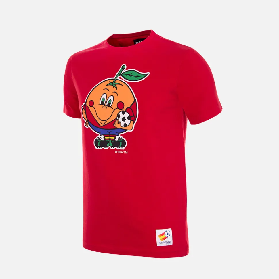 Spanje 1982 World Cup Naranjito Mascot Kids T-Shirt