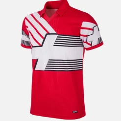 Zwitserland 1990 - 92 Retro Voetbalshirt